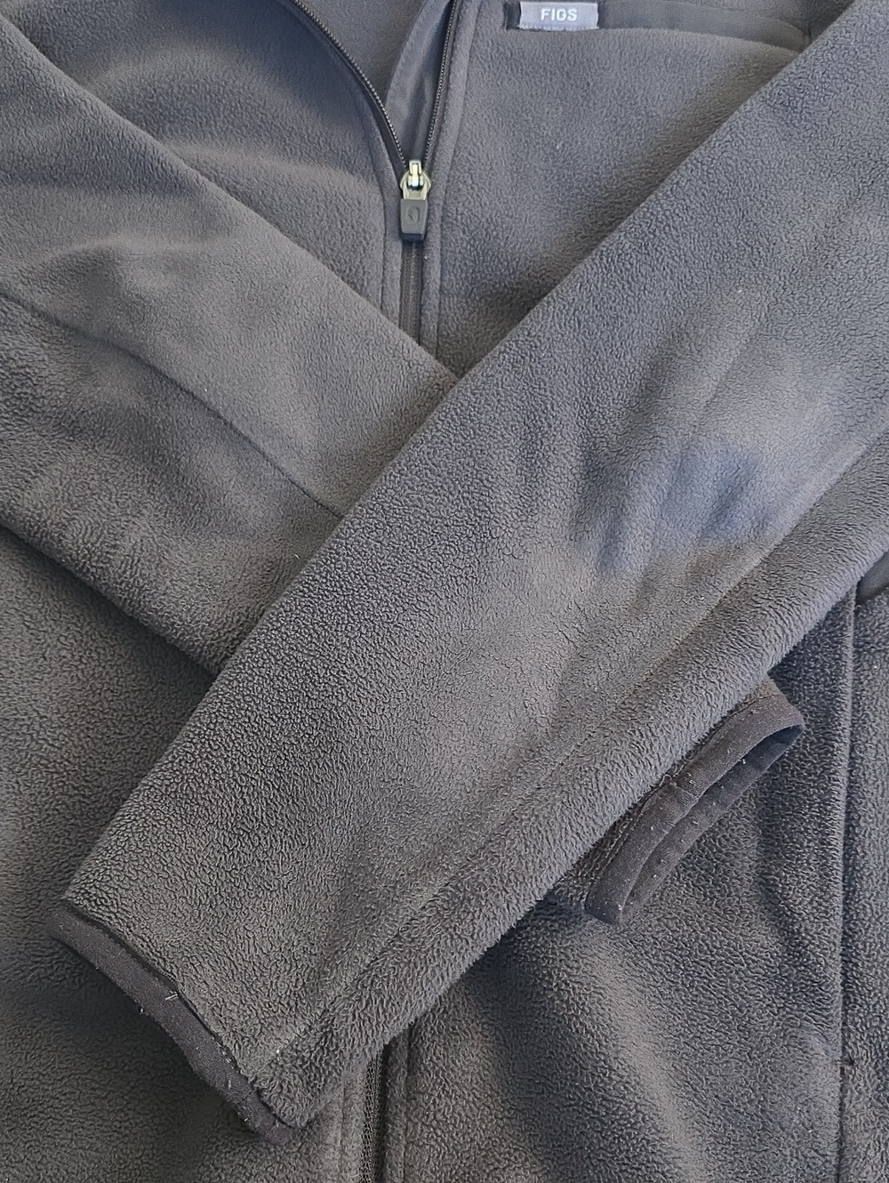 XS Charcoal Grey Figs Scrub Jacket - Picture 4 of 5